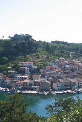 An Istria Croatia Town on the Water: Blank 150 Page Lined Journal for Your Thoughts, Ideas, and Inspiration