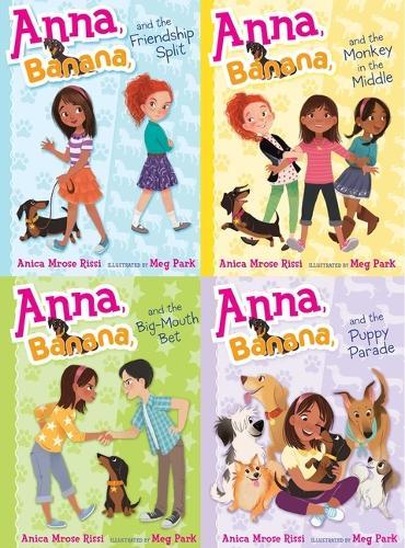 Anna, Banana, and Friends--A Four-Book Paperback Collected Set!: Anna, Banana, and the Friendship Split; Anna, Banana, and the Monkey in the Middle; Anna, Banana, and the Big-Mouth Bet; Anna, Banana, and the Puppy Parade