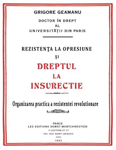 Rezistența la Opresiune şi Dreptul la Insurecție