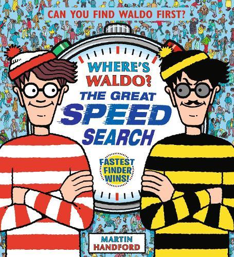Where's Waldo?: The Great Speed Search: (A Hidden Object Activity Book that Lays Flat for Head-to-Head Competition with Friends & Family - a Perfect Gift for All Ages)