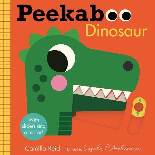 Peekaboo: Dinosaur: (An Interactive Board Book for Babies & Toddlers with Mirror & Sliders to Push, Pull, or Turn. Cute Artwork Includes Friendly Dinosaurs of All Sizes.)