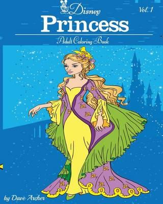 Disney Princess: A Blue Dream Adult Coloring Book to Inspire Creativity and Relaxation
