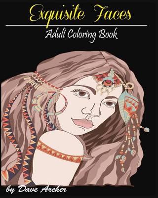 Exquisite Faces: Blue Dream Coloring Book for Adult Relaxation