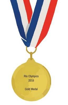 Rio Olympics 2016 Gold Medal: Brazil Rio Olympic 2016 white journal, notebook, scrapbook, keepsake, memory book, jotter to write or draw in, men, women, girls, boys, 15 Rio Olympic Facts & 210 blank pages with the Olympic Countries 5.5x8.5in