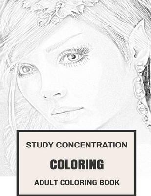 Study Concentration Coloring: Psychological Student Study Balance and Concentration Inspired Adult Coloring Book