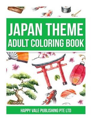Japan Theme Adult Coloring Book