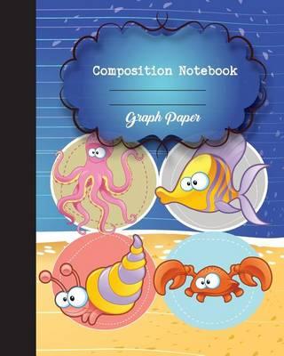 Graph Composition Notebook 8  x 10 ,120 Pages, Animal Potter style seamless: Composition Notebook for College School/Teacher/Office/Student