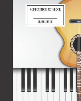 Primary Composition Book: Kid School Exercise Graph Paper 8  x 10 ,120 Pages: Composition Notebook for College School/Teacher/Office/Student