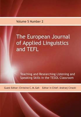 The European Journal of Applied Linguistics and TEFL: Volume 5 Number 2