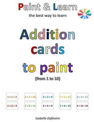 Addition cards to paint (from 1 to 10)