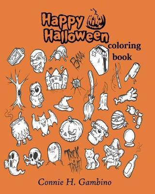 Happy Halloween Coloring Book: Children's Activity Book