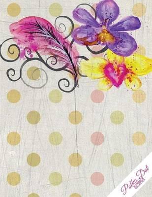 Polka Dot Notebook: Scrapbook Polka Dot Journal/Diary, Wide Ruled, 100 Pages, 8.5 x 11