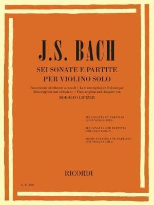 Six Sonatas and Partitas: Violin Solo