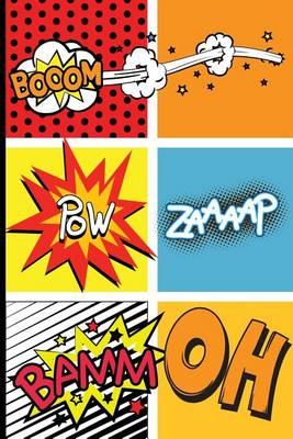 Blank Comic Book: 6 Panel Jagged 6x9 Over 100 Pages - For Drawing Your Own Comic Book, Drawing by Yourself ( Blank Comic Book) Vol.2: Comic Book for Kids