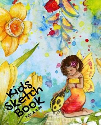 Kids Sketch Book 7.25  X 9.25: Fairy Land Cover - Children's Unlined Journal with Small Pictures - Draw, Write, Doddle, Diary, Jotter, Blank Pages- 80 Pages - 7.5  X 9.25  Medium Notebook