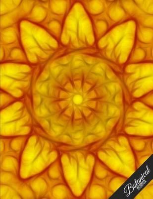 Botanical Notebook Collection: Mandala Design, Floral Journal/Diary, Wide Ruled, 100 Pages, 8.5 X 11