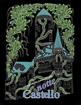 Castello notte: Antistress Libro Da Colorare Per Adulti