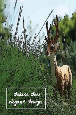 Deluxe Deer: elegant design (Diary, blank notebook): Adult Activity Book