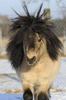 Mini Shetland Pony Having a Bad Hair Day Journal: 150 Page Lined Notebook/Diary