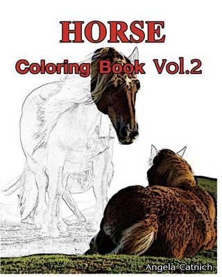 Horse: Coloring Book (Vol.2): Sketch Coloring Book