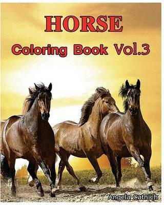 Horse: Coloring Book (Vol.3): Sketch Coloring Book