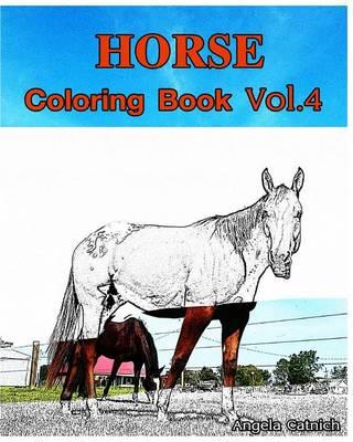 Horse: Coloring Book (VOL.4): Sketch Coloring Book