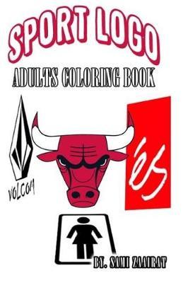 Sport logo: Adults coloring book