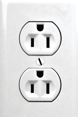 Electrical Outlet Humor Funny Humorous Journal: (Notebook, Diary, Blank Book)