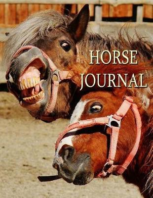 Horse Journal: 100 Lined Pages 8.5 X 11