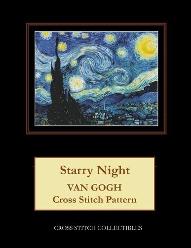 Starry Night: Van Gogh cross stitch pattern