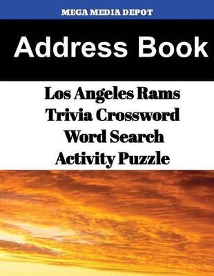 Address Book Los Angeles Rams Trivia Crossword & WordSearch Activity Puzzle