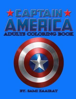 Captain America: Adults coloring book