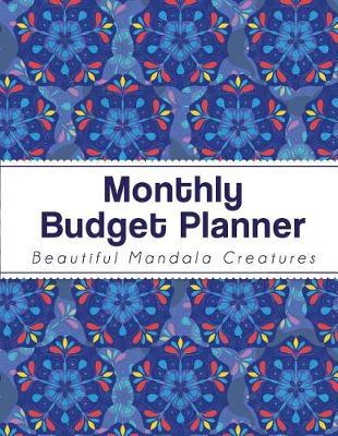 Monthly Budget Planner: Large Budget Planner with Graph Paper for Note (8.5x11 Inches) - Blue Mandala