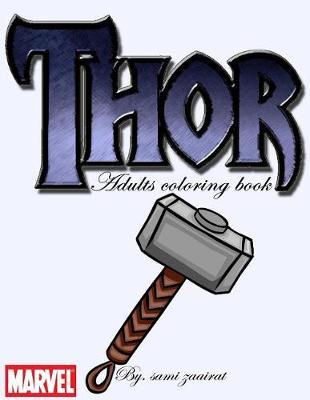 Thor: Adults coloring book