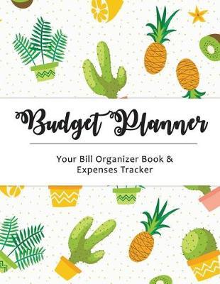 Budget Planner: Cute Cactus Large Budget Planner, (8.5x11 Inches): Expense Tracker for 24 Months