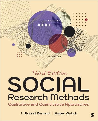 Social Research Methods: Qualitative and Quantitative Approaches