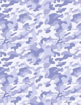 Camo Notebook: Blue Camouflage, 144 Pages