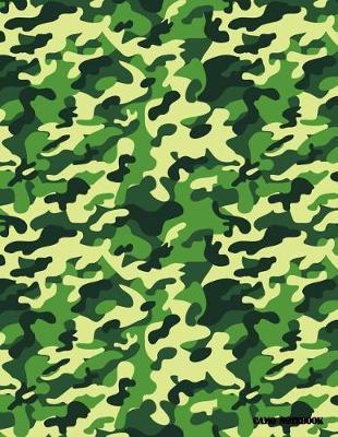Camo Notebook: Dark Forest Camouflage, 144 Pages
