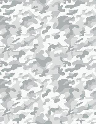 Camo Notebook: Light Gray Camouflage, 144 Pages