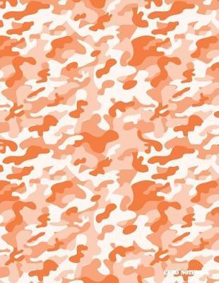 Camo Notebook: Light Orange Camouflage, 144 Pages