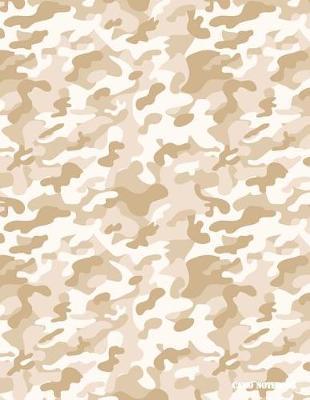 Camo Notebook: Light Tan Camouflage, 144 Pages