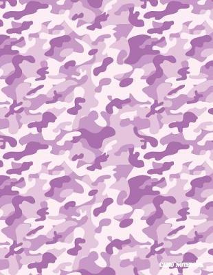 Camo Notebook: Purple Lilac Camouflage, 144 Pages