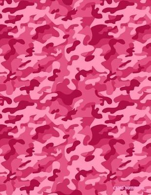 Camo Notebook: Magenta Camouflage, 144 Pages