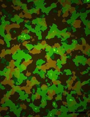 Camo Notebook: Midnight Forest Camouflage, 144 Pages