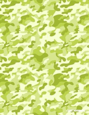 Camo Notebook: Olive Green Camouflage, 144 Pages