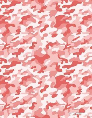 Camo Notebook: Punch Pink Camouflage, 144 Pages