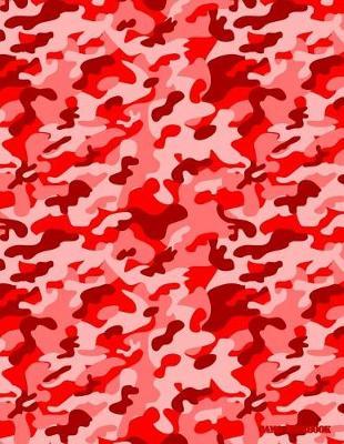 Camo Notebook: Ruby Rose Camouflage, 144 Pages