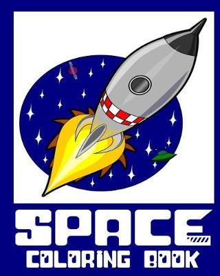 Space Coloring Book - 25 Designs to Color in - Colouring Book: Only one design per page