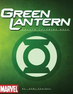 Green Lantern: Adults coloring book