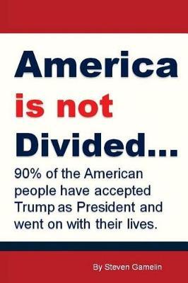 America Is Not Divided...: 90% of the American People Have Accepted Trump as President and Went on with Their Lives.